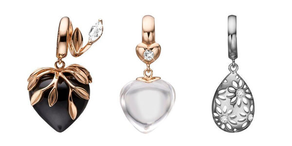 Christina Collect Charms i 14kt hvidguld
